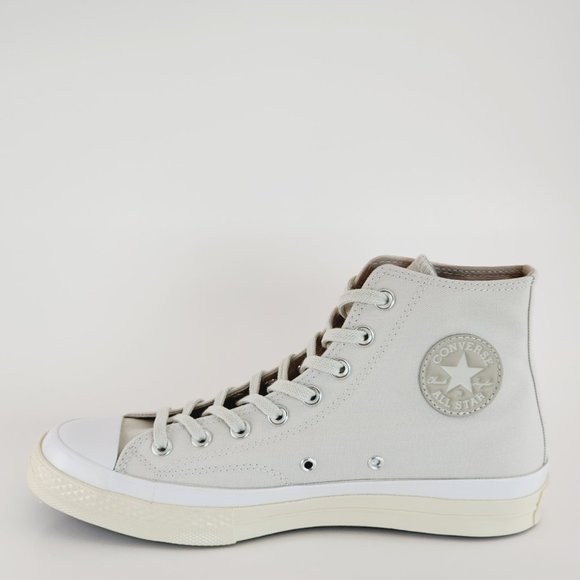 Converse Chuck 70 Hi Light Bone/Papyrus Unisex Sneakers A00727C NWT - Picture 3 of 6